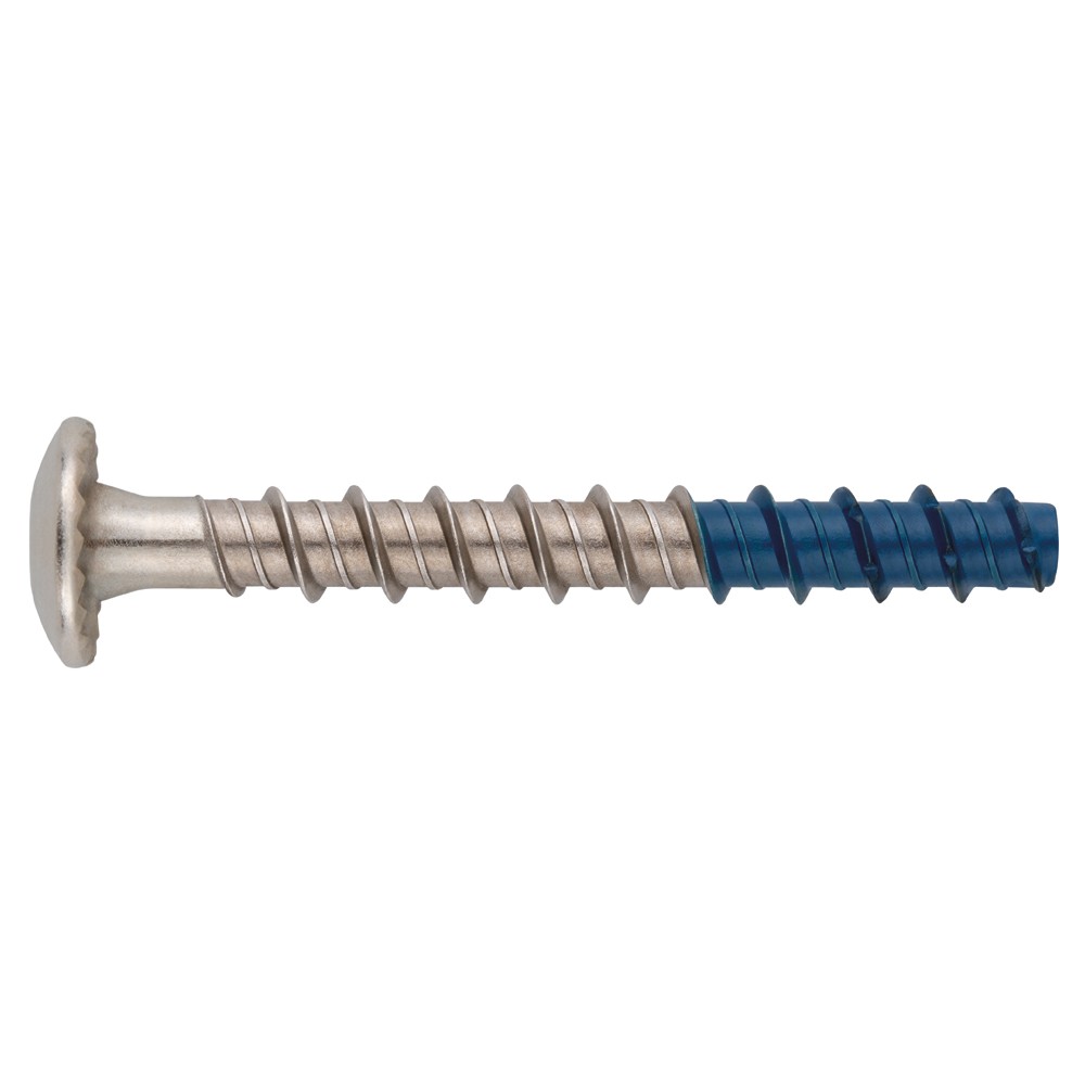 TXT [CP] Anclaje de fijación directa en hormigón Bimetal (cuerpo inoxidable A4 y punta de acero al carbono). Homologado ETE Opt.1. Cabeza Truss